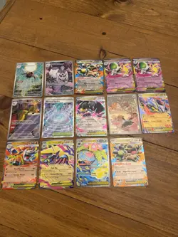 Pokemon Mega Evolution Lot NM 15 Cards Pack Fresh Veusaur EX Ninjask Spearow - Image 1