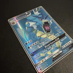 POKEMON TCG GYARADOS GX ULTRA RARE SUN & MOON CRIMSON INVASION 101/111 - Image 2