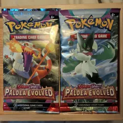 Pokemon TCG Scarlet & Violet Paldea Evolved Booster Pack - Image 1