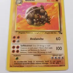 Golem 36/62 Fossil Regular Pokemon Tcg Wotc - Image 2