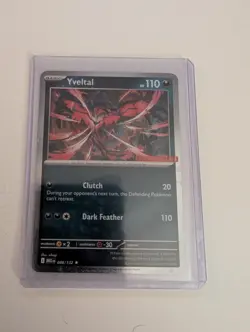 Sealed Yveltal 088/132 Reverse Holo Mega Evolution Pokemon GAMESTOP PROMO - Image 1