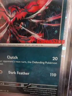 Sealed Yveltal 088/132 Reverse Holo Mega Evolution Pokemon GAMESTOP PROMO - Image 3