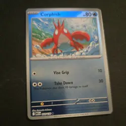Corphish (Reverse Holo) 033/132 - Mega Evolution - Pokemon - NM/M Ships Now - Image 1