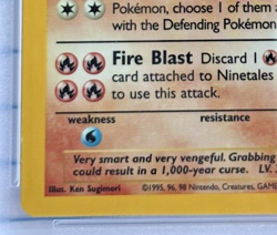 Ninetales - Base Set Unlimited Holo (12/102) Pokemon 1999- PSA 8 NM-Mint - Image 4