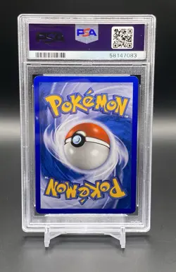 2006 POKEMON EX HOLON PHANTOMS #4 DEOXYS REV FOIL REVERSE HOLO *PRINT LINE PSA 9 - Image 3