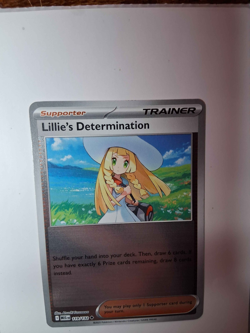 Lillie's Determination 119/132 Pokemon ME01: Mega Evolution Reverse Holo - Image 1