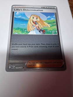 Lillie's Determination 119/132 Pokemon ME01: Mega Evolution Reverse Holo - Image 2