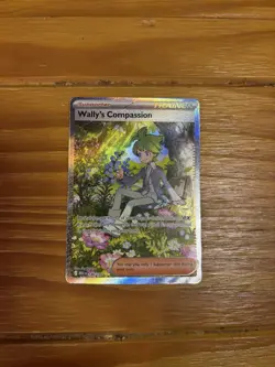 Wally's Compassion 186/132 Pokemon Mega Evolution SIR - Image 1