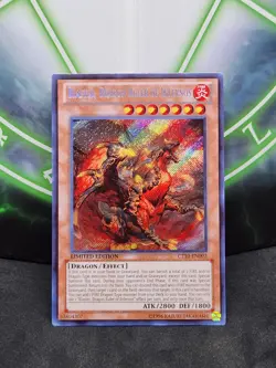 Yugioh Blaster, Dragon Ruler of Infernos CT10-EN002 Secret Rare NM - Image 1