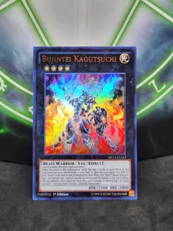 Yugioh Bujintei Kagutsuchi MP14-EN163 Ultra Rare 1st Edition NM - Image 1