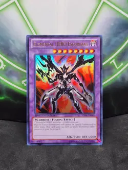 Yugioh Elemental Hero Escuridao YG09-EN001 Ultra Rare NM - Image 1