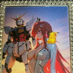 Goddess Story Metal Card #18/30! Waifu Sweetheart Baby - Rei Serial Number Rare - Image 2