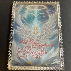 Goddess Story Metal Card #18/30! Waifu Sweetheart Baby - Rei Serial Number Rare - Image 5
