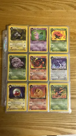 Complete Pokemon Unlimited Team Rocket Non Holo Rare/UC/C 65 Card Set 18-82 NM/M - Image 4