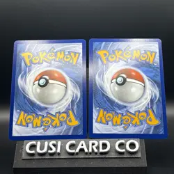 Pokemon Center Riolu and Alakazam Stamped Promo 009 010 Mega Evolution Cards - Image 2