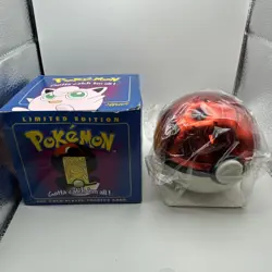 Pokemon 1999 Jigglypuff #039 23k Gold Plated Trading Card Pokeball BK Sealed - Image 1