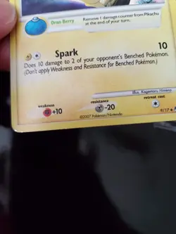 Pikachu 9/17 Gible 7/17 Holo Bleed Swirl Pokemon TCG POP Series 6 Card LP - Image 4