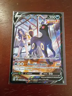 Pokemon Umbreon v TG22/TG30 Trainer Gallery Card Brilliant Stars Ultra Rare - Image 1