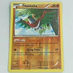Pokemon Hawlucha 63/111 - Reverse Holo Rare XY Furious Fists - 2014 Trading Card - Image 1