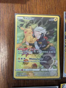 Pokemon TCG 8 Pikachu Card Lot (Illustration Vmax V Promo and Gx) Full Art Mint - Image 5