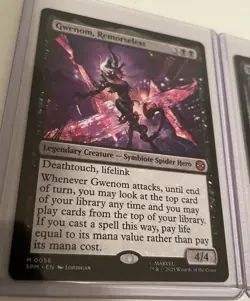 Magic The Gathering The Soul Stone Card 0066 MTG Spider-Man Pack Fresh Foil +1 - Image 3