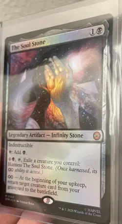 Magic The Gathering The Soul Stone Card 0066 MTG Spider-Man Pack Fresh Foil +1 - Image 5