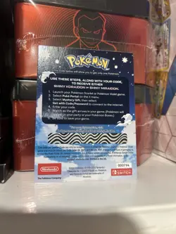 Shiny Koraidon & Miraidon Pokemon Scarlet Violet Code Card - Gamestop Promo - Image 1