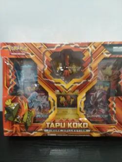 Pokemon TCG Tapu Koko Figure Collection Trading Card Game 820650802829 - Image 1