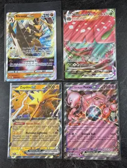 Pokemon TCG (16X) JUMBO Card Lot Charizard Victini Pikachu Greninja & More 👀 - Image 4