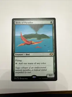 Birds of Paradise Dominaria Remastered Mtg Magic The Gathering Card - Image 1