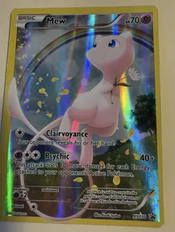 Mew XY Black Star Promo Holo Foil Pokemon TCG Card GOOD Condition FREE SHIPPING - Image 1