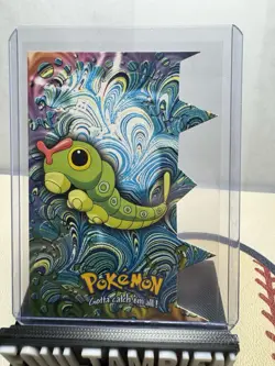Topps Pokemon Die Cut Carerpie Card - Image 1