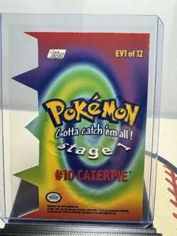 Topps Pokemon Die Cut Carerpie Card - Image 2