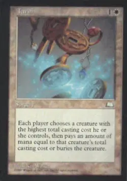 Tariff - Weatherlight: #28, Magic: The Gathering Nm R237 - Image 1