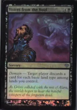 Voices from the Void - Conflux: #55, Magic: The Gathering - Foil Nm R247 - Image 1