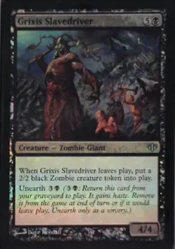 Grixis Slavedriver - Conflux: #46, Magic: The Gathering - Foil Nm R247 - Image 1