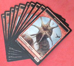 MTG (10) Hellion Token - Duel Decks: Zendikar vs. Eldrazi (DDP) -P44 - Image 1