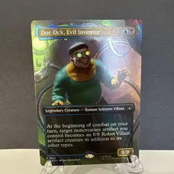 Doc Ock, Evil Inventor (Borderless) Marvel's Spider-Man: Eternal-Legal Foil NM - Image 1