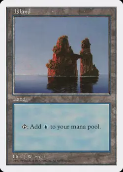 12x ISLAND basic lands (various artworks) - NM/LP - 5th Edition - SPARROW MAGIC - Image 3
