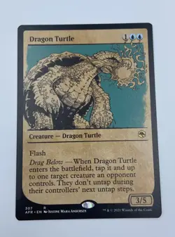 MTG - Dragon Turtle - Adventures in the Forgotten Realms - AFR 307 - Showcase - Image 1