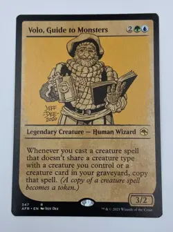 MTG - Volo, Guide to Monsters - Forgotten Realms - AFR 347 - Showcase - Rare - Image 1