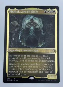 MTG - Myrkul, Lord of Bones - Commander Legends: Baldur's Gate - CLB 544 -Etched - Image 1