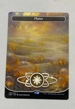 MTG - Plains - Unfinity - UNF 235/244 - Land - Image 1