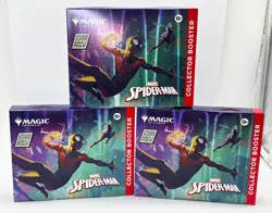 2025 Magic The Gathering Marvel’s Spider-Man Collector Booster SEALED NEW - Image 1