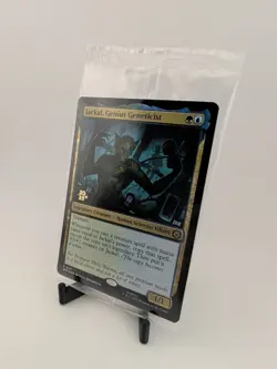 Prerelease FOIL JACKAL, GENIUS GENETICIST mtg SEALED Spider-Man Rare PROMO - Image 2