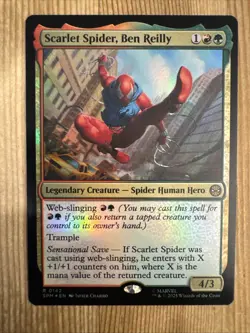 Scarlet Spider, Ben Reilly - Marvel's Spider-Man - SPM R 0142 FOIL - Image 1