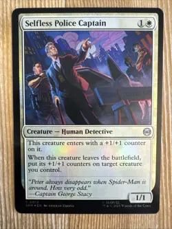 Selfless Police Captain - Foil - SPM - MTG - EN - NM - 0012 - Image 1