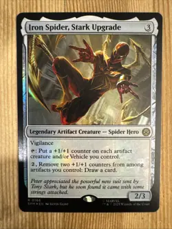 Iron Spider, Stark Upgrade - Foil - Marvel's Spider-Man - SPM R 0166 - Image 1