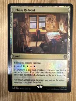 Urban Retreat (0187) FOIL - NM - Marvel's Spider-Man - MTG - Image 1