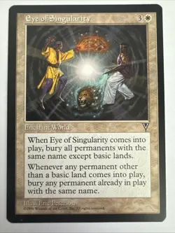 Eye of Singularity - Visions - NM - MTG - EOF - Image 1